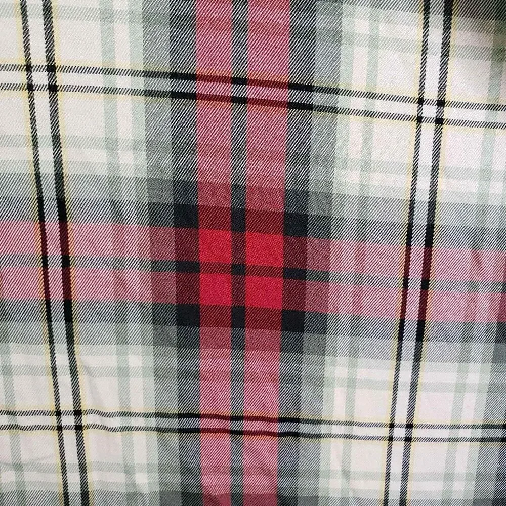 Polo Ralph Lauren Oxford Shirt Mens Size XL Red Plaid LS Button Down Blake